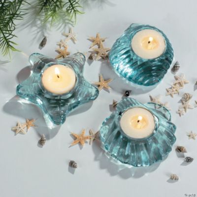 Seashell-Shaped Tealight Holders