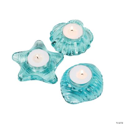 Seashell-Shaped Tealight Holders