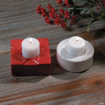 X & O Tealight Holders
