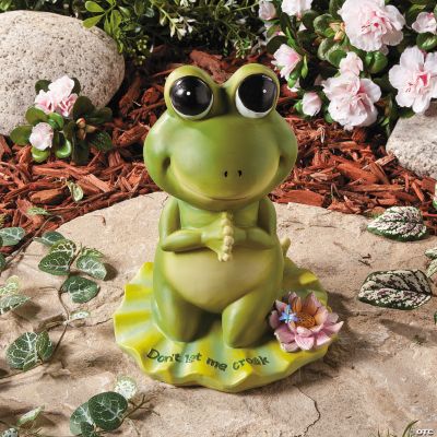 “Don't Let Me Croak” Praying Frog