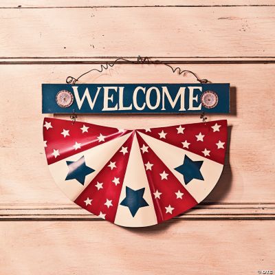 Patriotic Bunting Wall Decoration