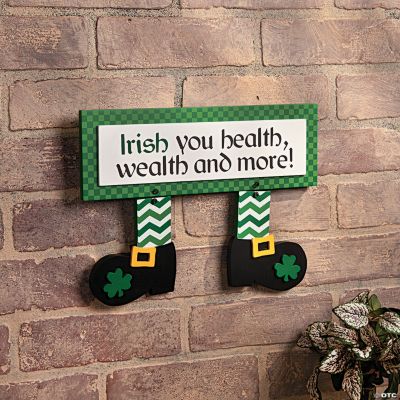 Leprechaun Feet Sign