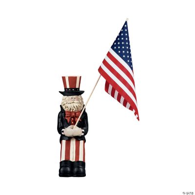 Uncle Sam Flag Holder