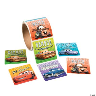 Disney's Cars Roll Stickers