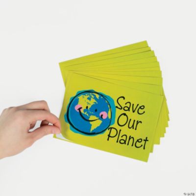 Jumbo Earth Sticker Sheets