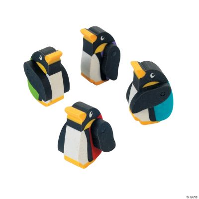 Penguin Movable Erasers