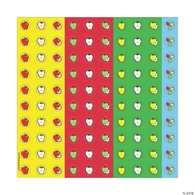 800 Apples Mini Stickers