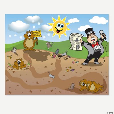 Make-A-Groundhog Day Sticker Scenes