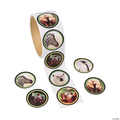 Wildlife Roll Stickers