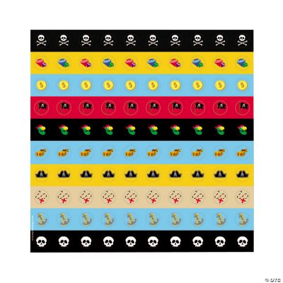 800 Mini Stickers - Pirate