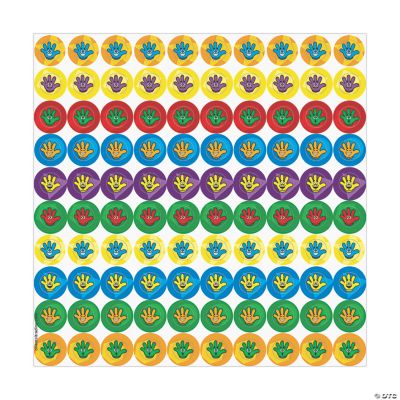 800 High Five Mini Stickers