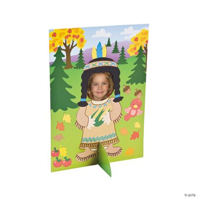 Thanksgiving Photo Frame Make-A-Sticker Scenes