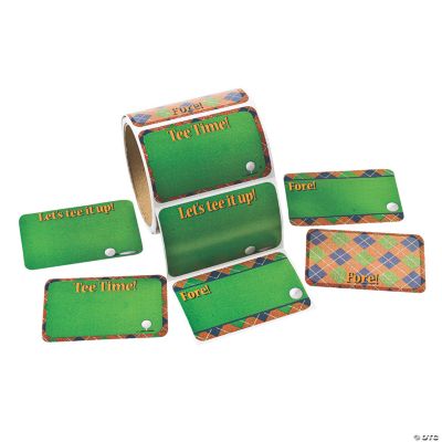 Golf Party Name Tags