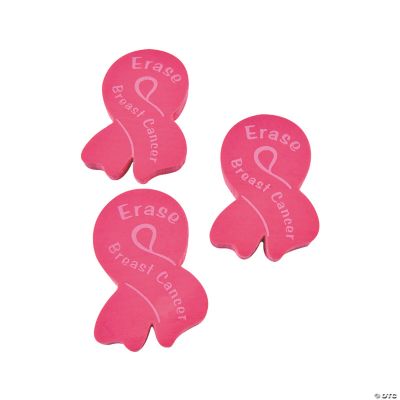 “Erase Breast Cancer” Erasers