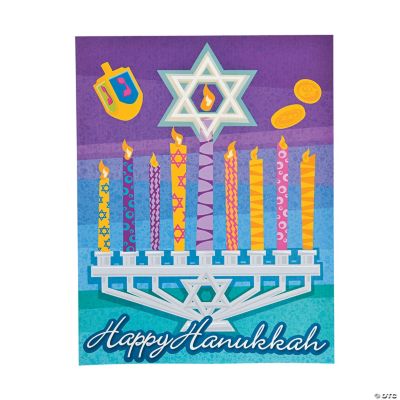Menorah Make-A-Sticker Scenes