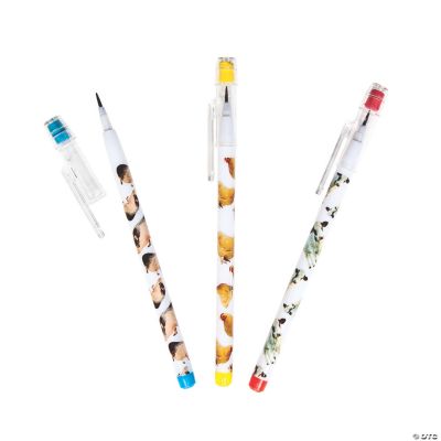 Farm Animal Stacking Pencils