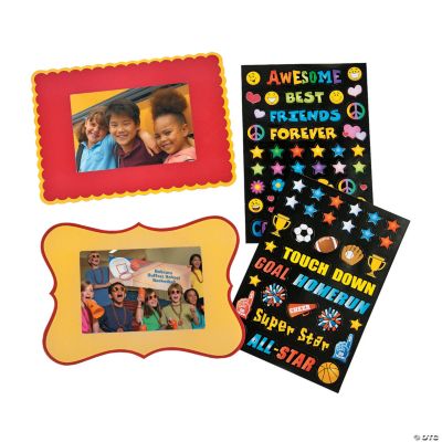 Make-A-Sticker Photo Frame Magnets