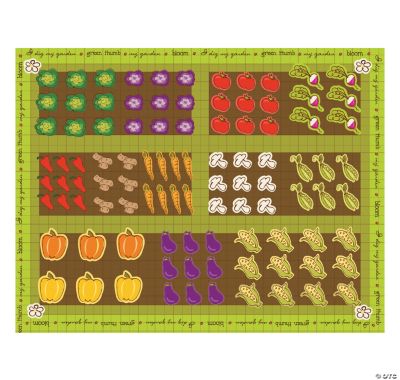 Vegetable Garden Make-A-Sticker Scenes