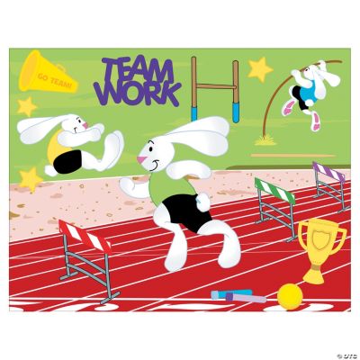 Track & Field Day Make-A-Sticker Scenes