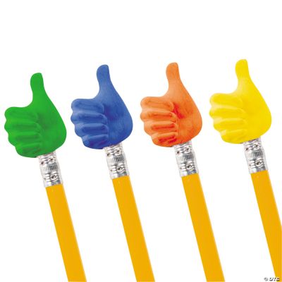Thumbs Up Pencil Toppers