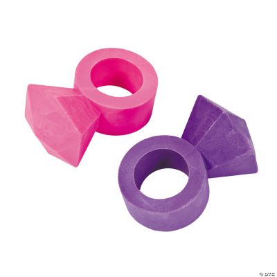 Diamond Ring Erasers