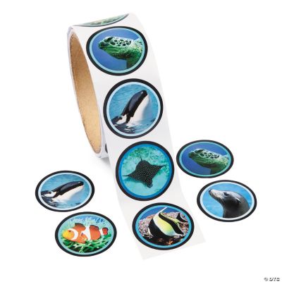 Ocean Life Roll Stickers
