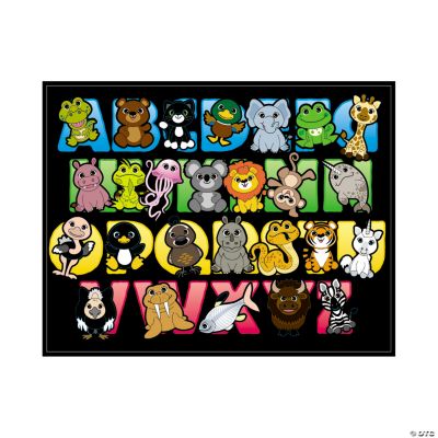 Make-An-Alphabet Sticker Scenes