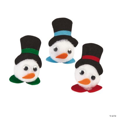 Snowman Pom-Pom Critters
