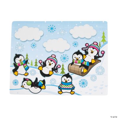 Make-A-Penguin Sticker Scenes