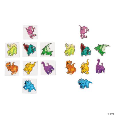 Puffy Dinosaur Stickers