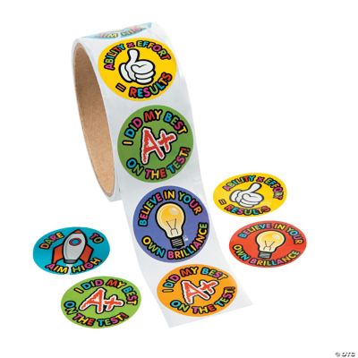 Test Prep Roll Stickers