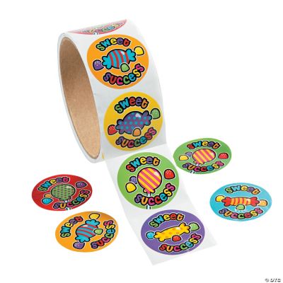 “Sweet Success” Roll Stickers