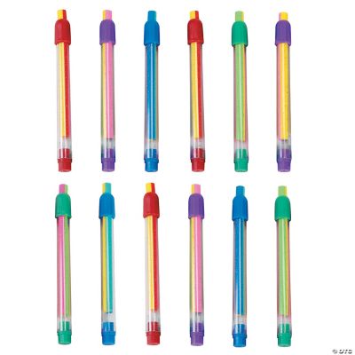 Striped Eraser Sticks