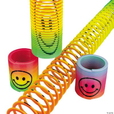 Mini Rainbow Smile Face Magic Springs
