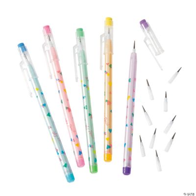 Pearl Heart Stacking Point Pencils