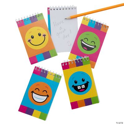 Smile Face Spiral Notepads
