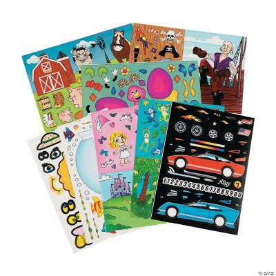 Mega Make-A-Sticker Scene Assortment