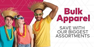Bulk Apparel. Save with our biggest assortments.