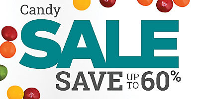 Candy Sale, save up to 60%