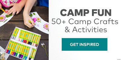 Camp Fun. 50+ camp crafts and activities. Get Inspired