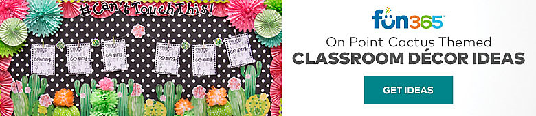 Fun365 - On Point Cactus Themed Classroom Décor Ideas - Get Ideas