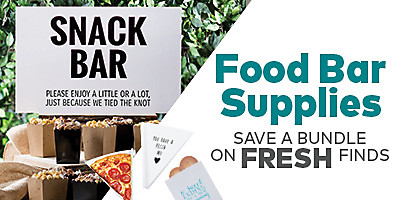 Food Bar Supplies-Sae a Bundle on Fresh Finds