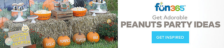 Fun365 Get Adorable Peanuts Party Ideas - Get Inspired
