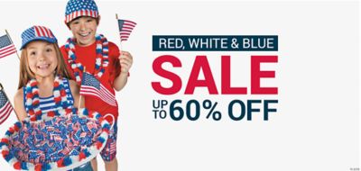 Red White and Blue Sale Up to 60% off