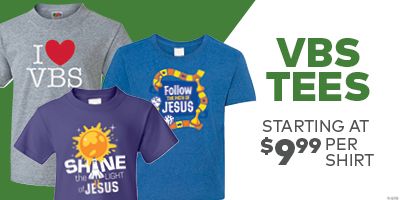 VBS T-Shirts starting at $9.99