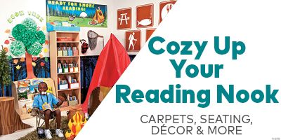 Cozy Up Your Reading Nook - Carpets, Seating, Decor, & More