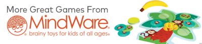 More great games from MindWare. Brainy toys for kids of all ages