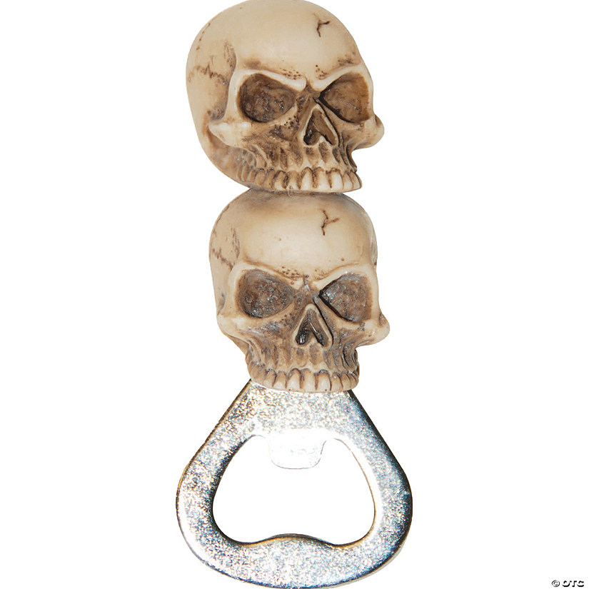 1 1/2" Skull Bottle Opener Image