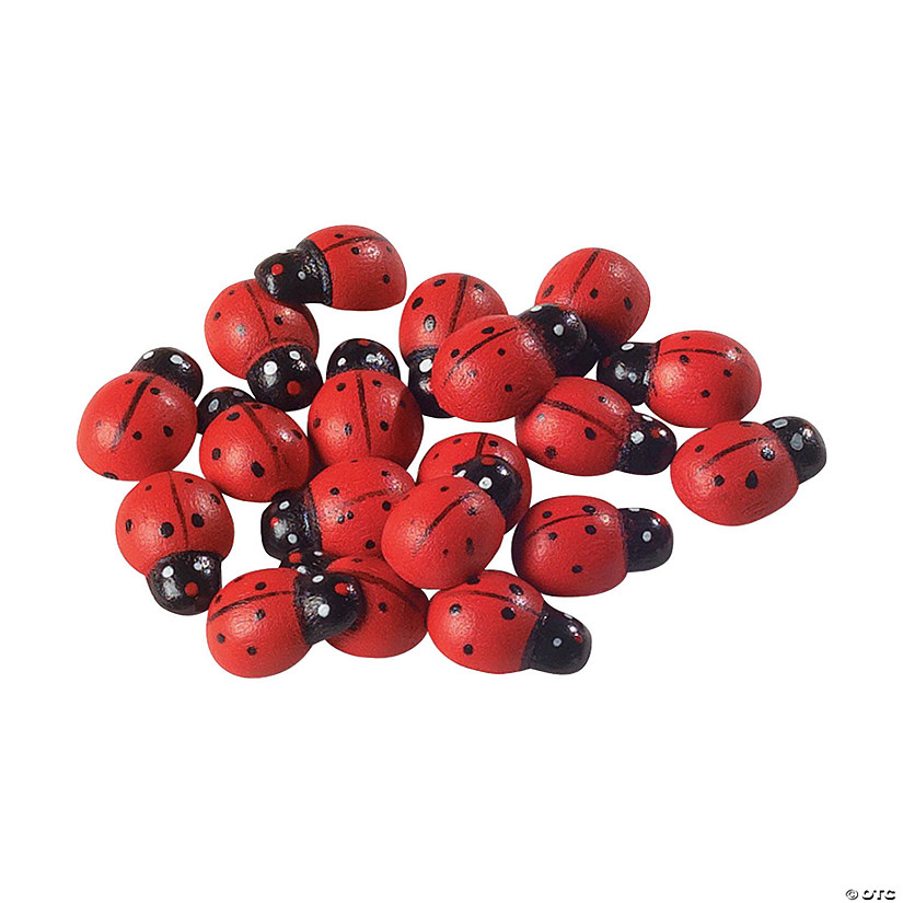 1/2" Self-Adhesive Ladybugs - 50 Pc. Image
