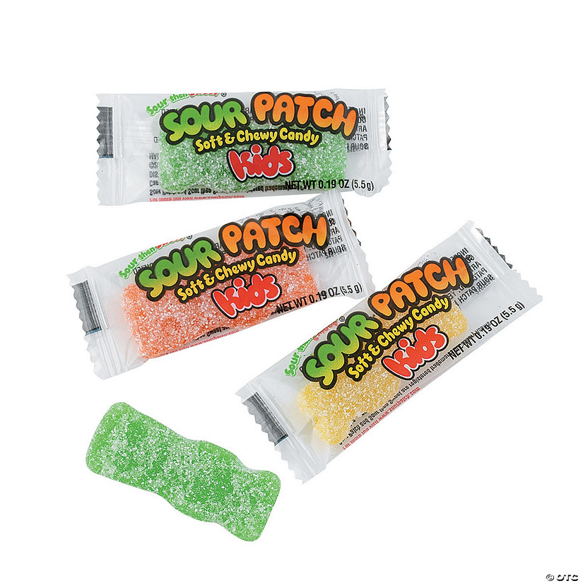 1 Lb. Sour Patch Kids&#174; Soft & Chewy Candy Packs - 80 Pc. Image